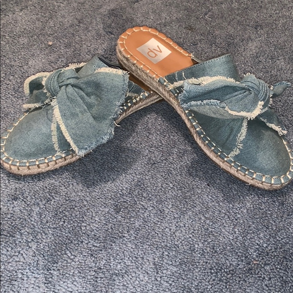 Denim sandals